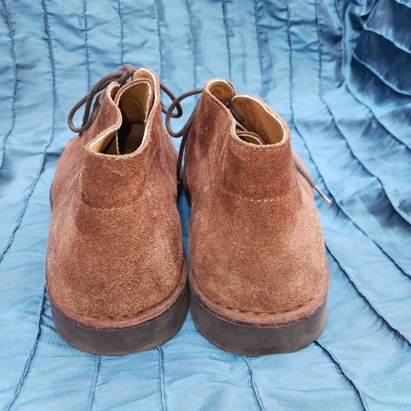 BROOKS BROTHERS Italian Suede Chukka Ankle Boots Brownish Crape Sole Size US 9.5 main image 8